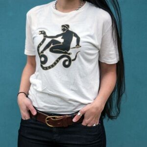 JungMaven x Ginew Dakota Access Water Protector Hemp & Organic Shirt Size Small